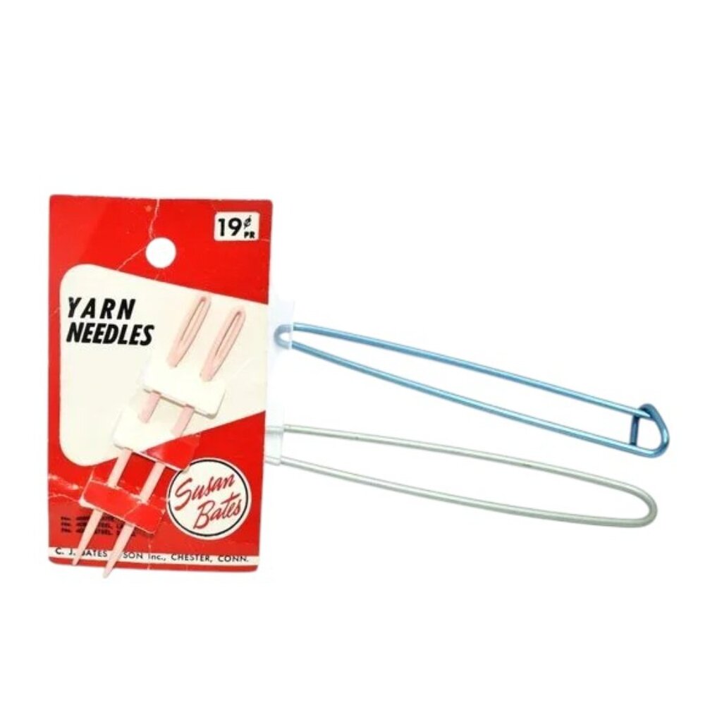 NWT NOS Vintage Susan Bates Yarn Needles & 2 Stitch Holders
